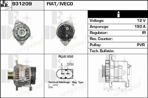 EDR 931209 - Alternateur cwaw.fr