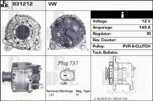 EDR 931212 - Alternateur cwaw.fr