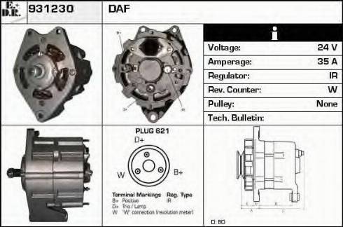 EDR 931230 - Alternateur cwaw.fr