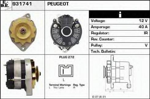 EDR 931741 - Alternateur cwaw.fr