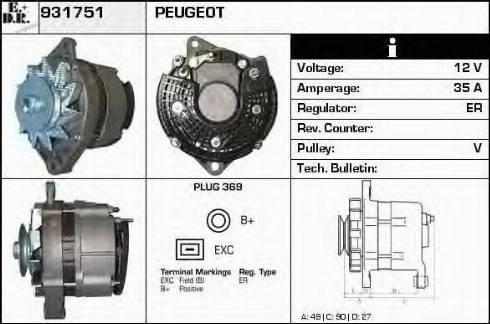 EDR 931751 - Alternateur cwaw.fr