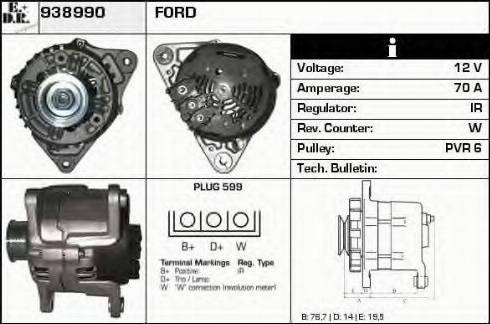 EDR 938990 - Alternateur cwaw.fr