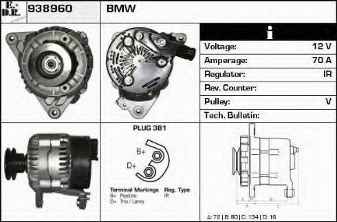 EDR 938960 - Alternateur cwaw.fr