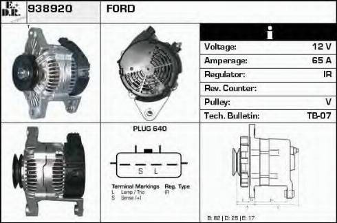 EDR 938920 - Alternateur cwaw.fr