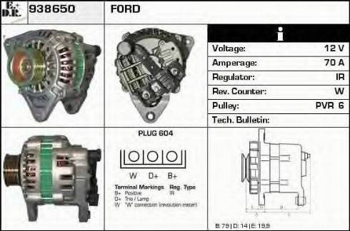 EDR 938650 - Alternateur cwaw.fr