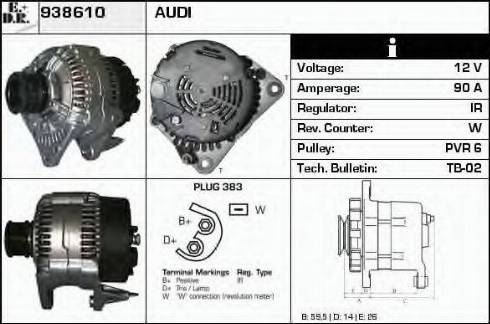 EDR 938610 - Alternateur cwaw.fr