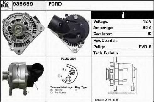 EDR 938680 - Alternateur cwaw.fr