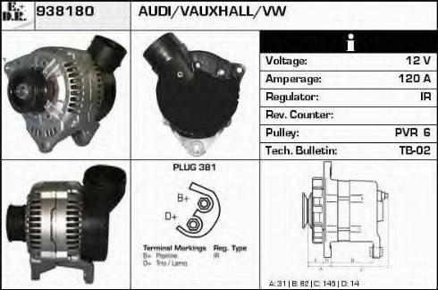 EDR 938180 - Alternateur cwaw.fr