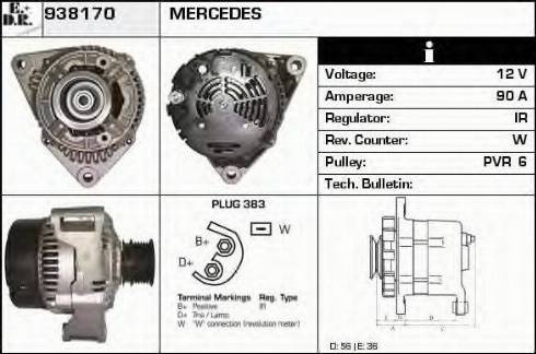 EDR 938170 - Alternateur cwaw.fr