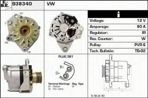 EDR 938340 - Alternateur cwaw.fr