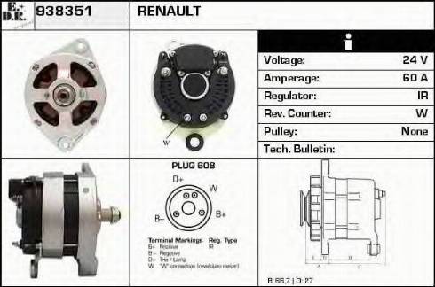 EDR 938351 - Alternateur cwaw.fr