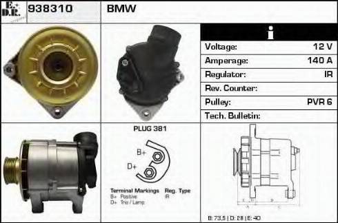 EDR 938310 - Alternateur cwaw.fr