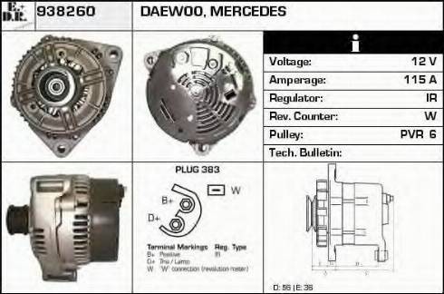 EDR 938260 - Alternateur cwaw.fr