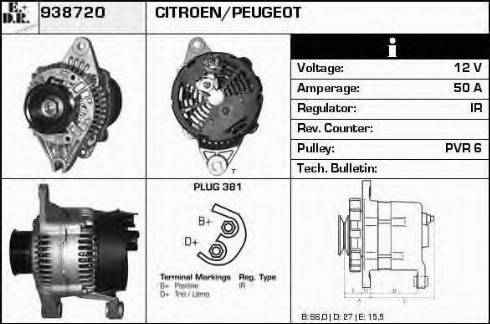 EDR 938720 - Alternateur cwaw.fr