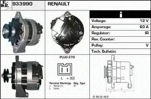 EDR 933990 - Alternateur cwaw.fr