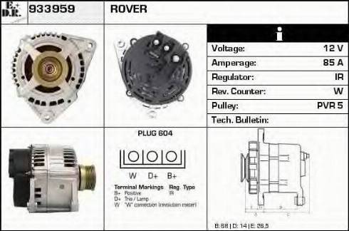 EDR 933959 - Alternateur cwaw.fr