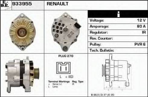 EDR 933955 - Alternateur cwaw.fr