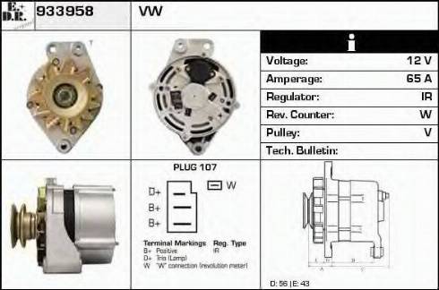 EDR 933958 - Alternateur cwaw.fr