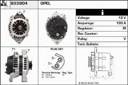 EDR 933904 - Alternateur cwaw.fr