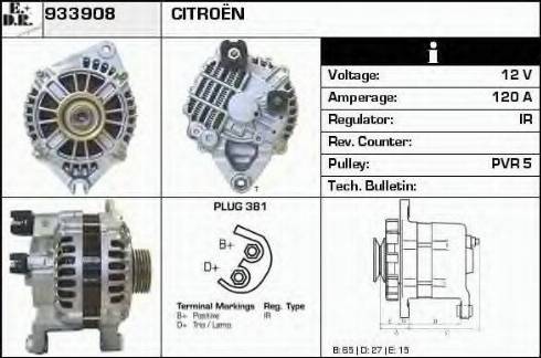 EDR 933908 - Alternateur cwaw.fr