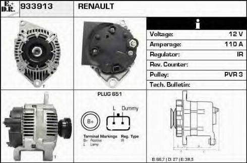 EDR 933913 - Alternateur cwaw.fr