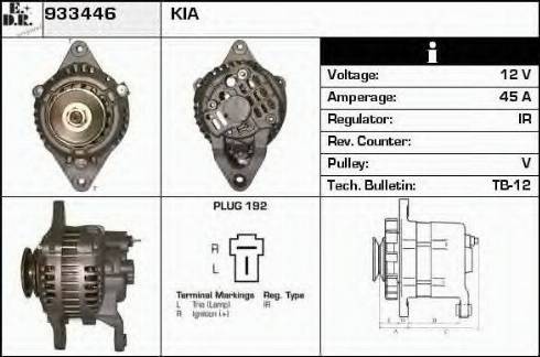 EDR 933446 - Alternateur cwaw.fr