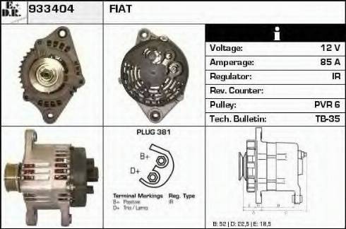 EDR 933404 - Alternateur cwaw.fr