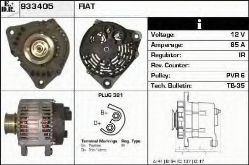 EDR 933405 - Alternateur cwaw.fr