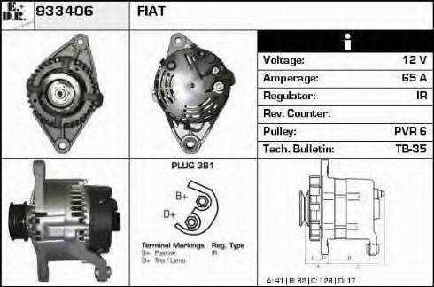 EDR 933406 - Alternateur cwaw.fr