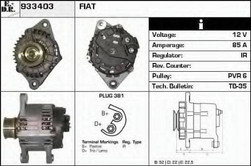 EDR 933403 - Alternateur cwaw.fr