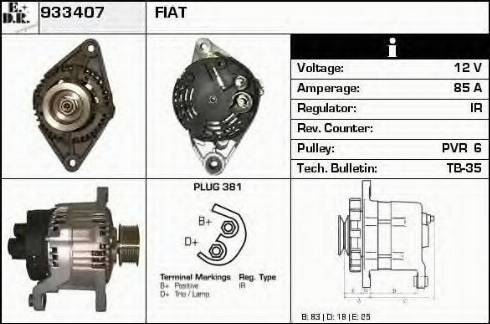 EDR 933407 - Alternateur cwaw.fr