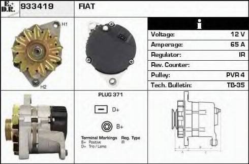 EDR 933419 - Alternateur cwaw.fr