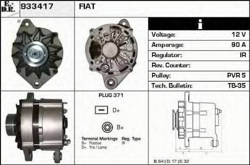 EDR 933417 - Alternateur cwaw.fr