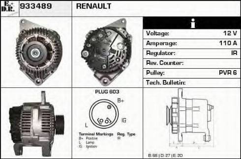 EDR 933489 - Alternateur cwaw.fr