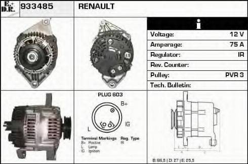 EDR 933485 - Alternateur cwaw.fr