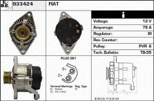 EDR 933424 - Alternateur cwaw.fr