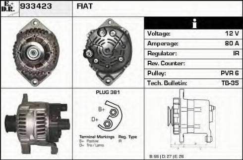 EDR 933423 - Alternateur cwaw.fr