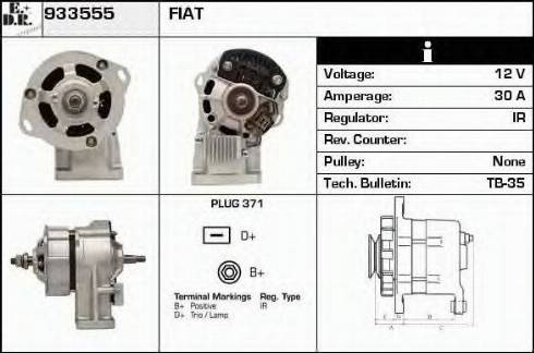 EDR 933555 - Alternateur cwaw.fr