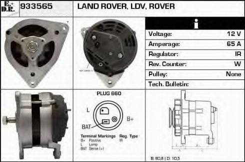 EDR 933565 - Alternateur cwaw.fr