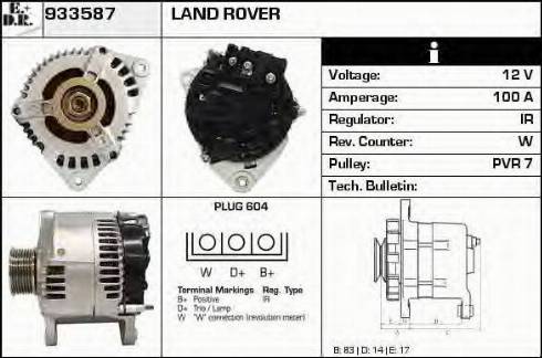 EDR 933587 - Alternateur cwaw.fr