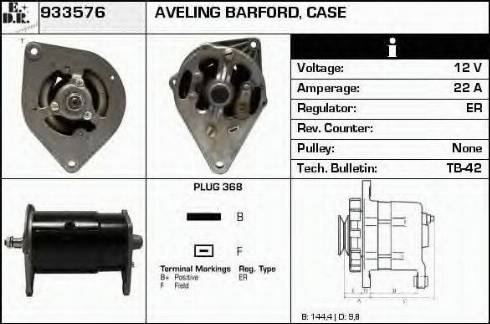 EDR 933576 - Alternateur cwaw.fr