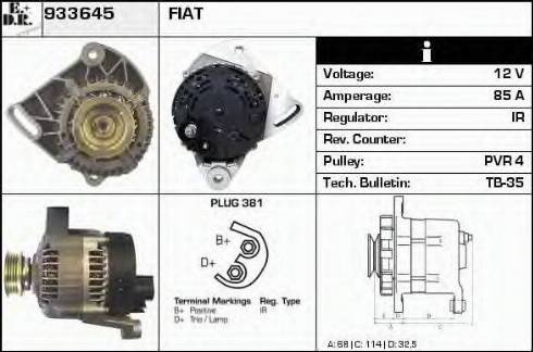 EDR 933645 - Alternateur cwaw.fr