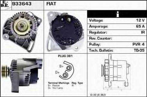 EDR 933643 - Alternateur cwaw.fr