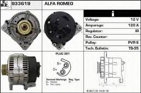 EDR 933619 - Alternateur cwaw.fr