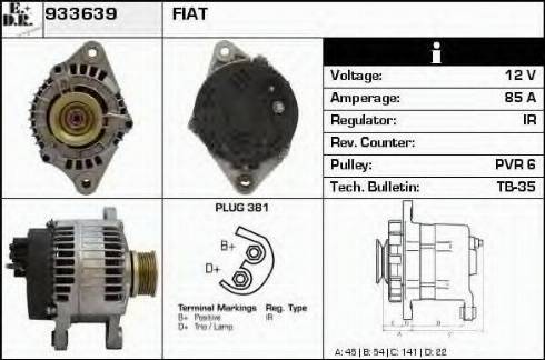 EDR 933639 - Alternateur cwaw.fr