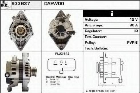 EDR 933637 - Alternateur cwaw.fr