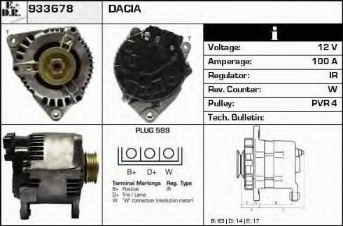 EDR 933678 - Alternateur cwaw.fr