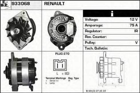 EDR 933068 - Alternateur cwaw.fr