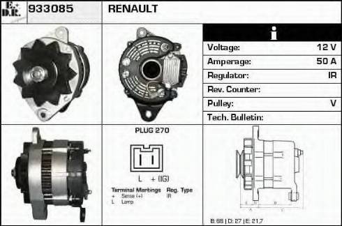 EDR 933085 - Alternateur cwaw.fr