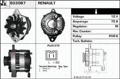 EDR 933087 - Alternateur cwaw.fr